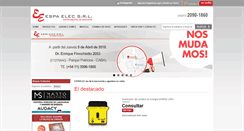 Desktop Screenshot of espaelec.com.ar